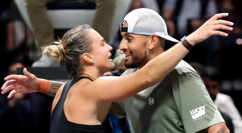 Sabalenka loses to Kyrgios in contest lacking intensity