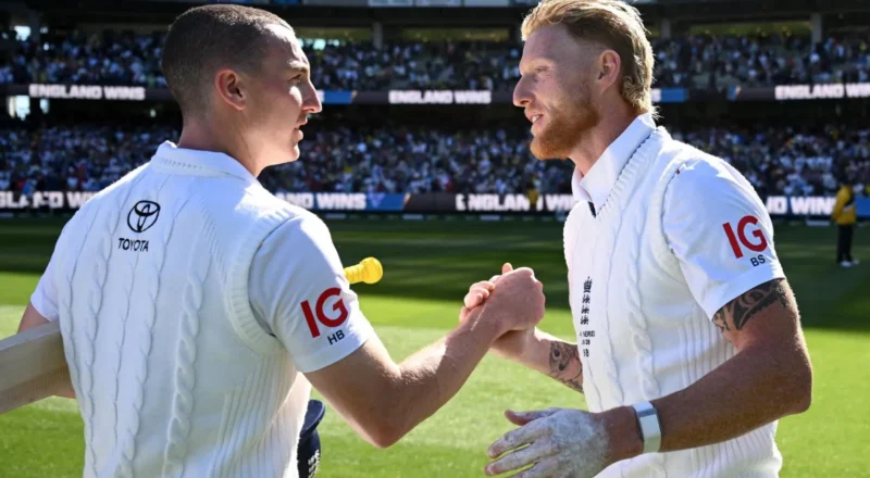 England win staggering two-day Test in Melbourne