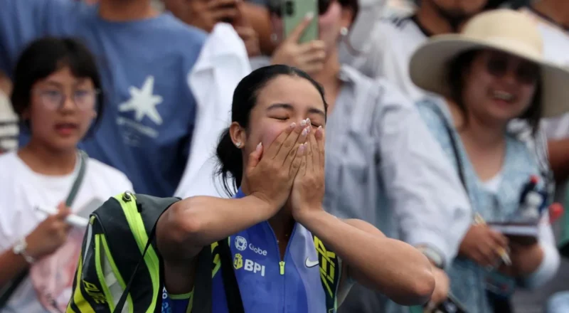 Alexandra Eala reacts to the huge Filipino support at the 2026 Australian Open