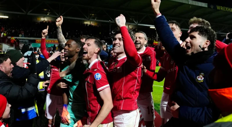 Wrexham's story 'written in the stars, literally'