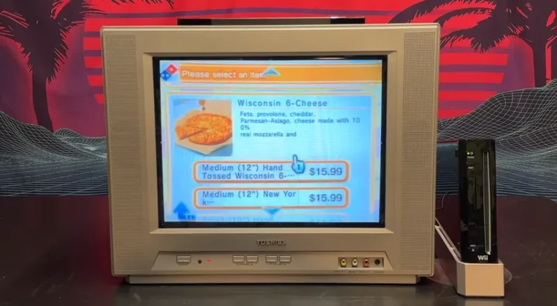 YouTuber orders pizza via Nintendo Wii thanks to homebrew resurrection of the console's elusive food delivery channel