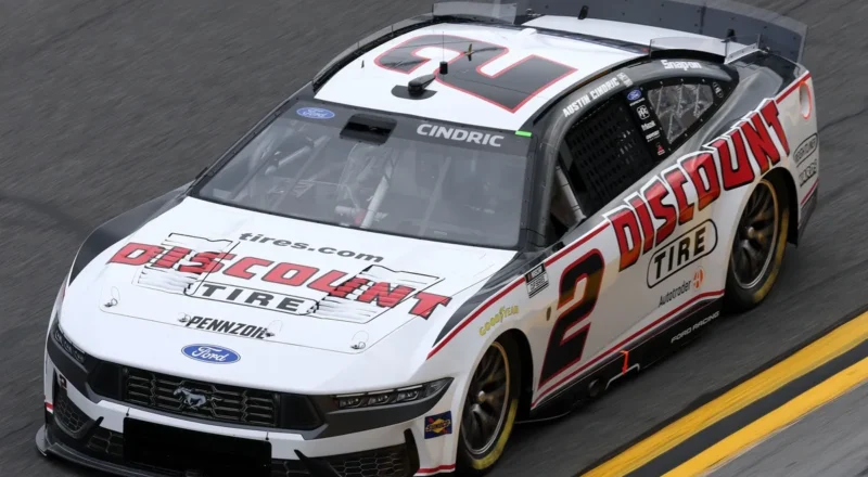 Austin Cindric and Team Penske lead the first Daytona 500 practice