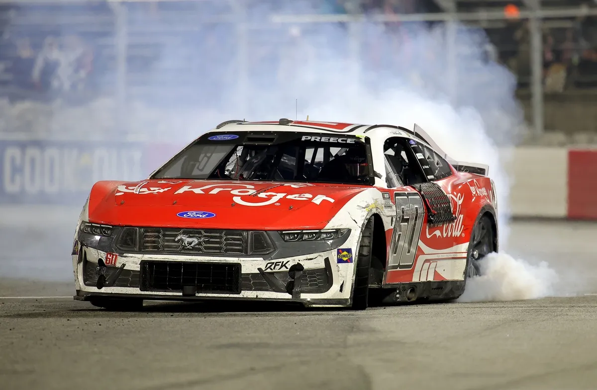 Clash winner Ryan Preece, RFK Racing Ford