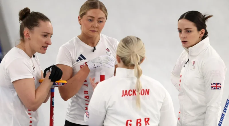 Team GB's women curlers