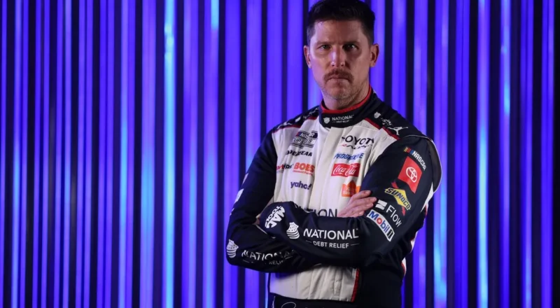 Denny Hamlin reinjured repaired shoulder amidst difficult winter