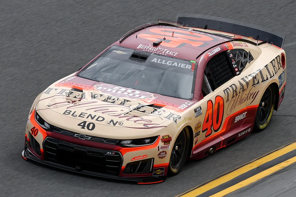 Justin Allgaier, No. 40 JR Motorsports Chevrolet