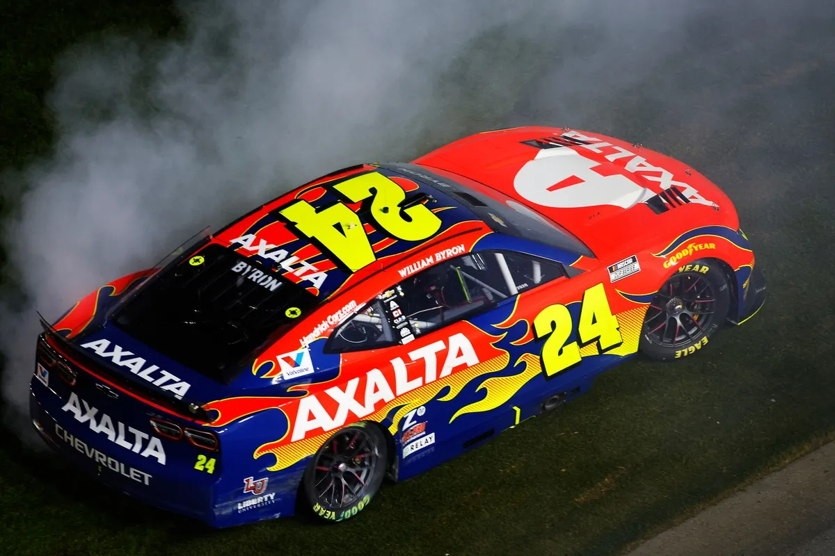 2025 Daytona 500 winner William Byron, Hendrick Motorsports Chevrolet