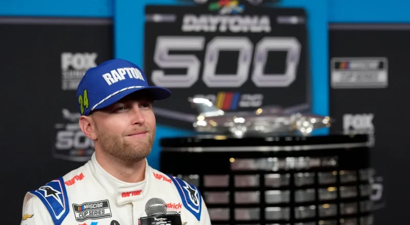 William Byron doesn't expect to have many friends as he chases Daytona 500 history