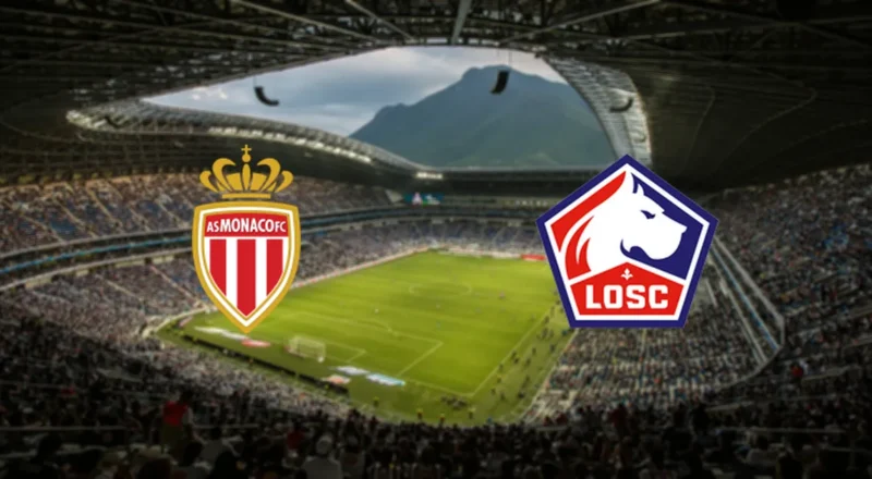 Prediction cover: Monaco vs Lille