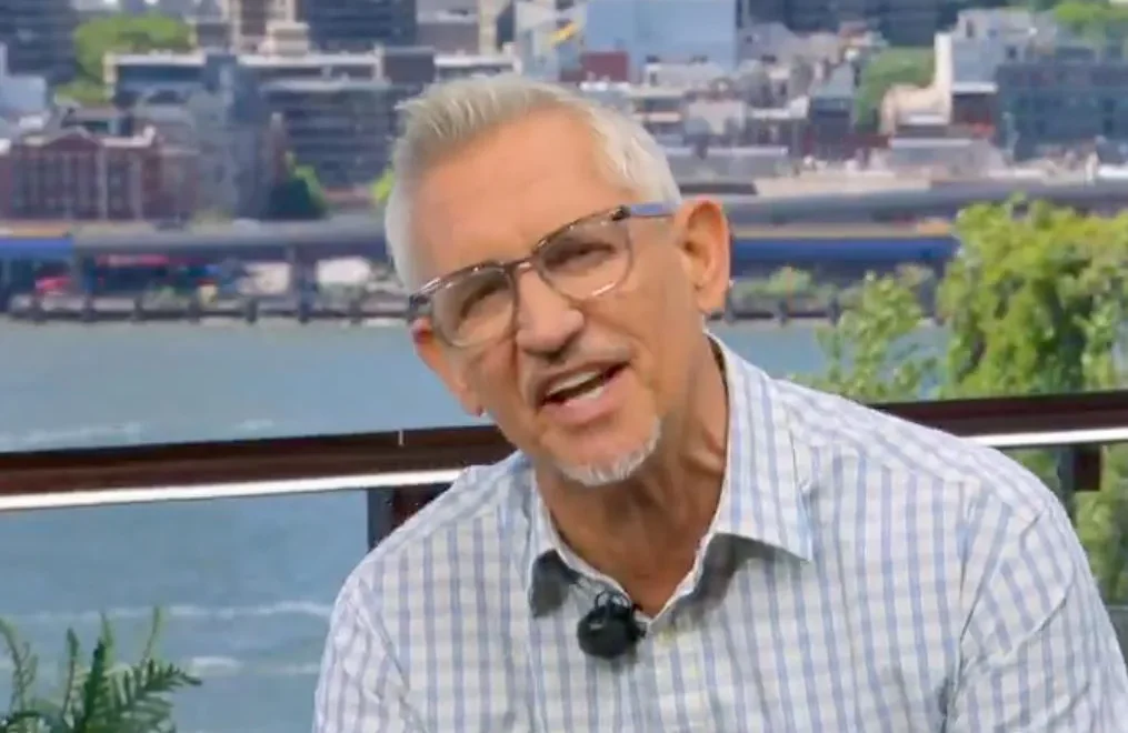 ‘Gary, that’s my job’: Lineker makes ITV presenting cameo on World Cup coverage