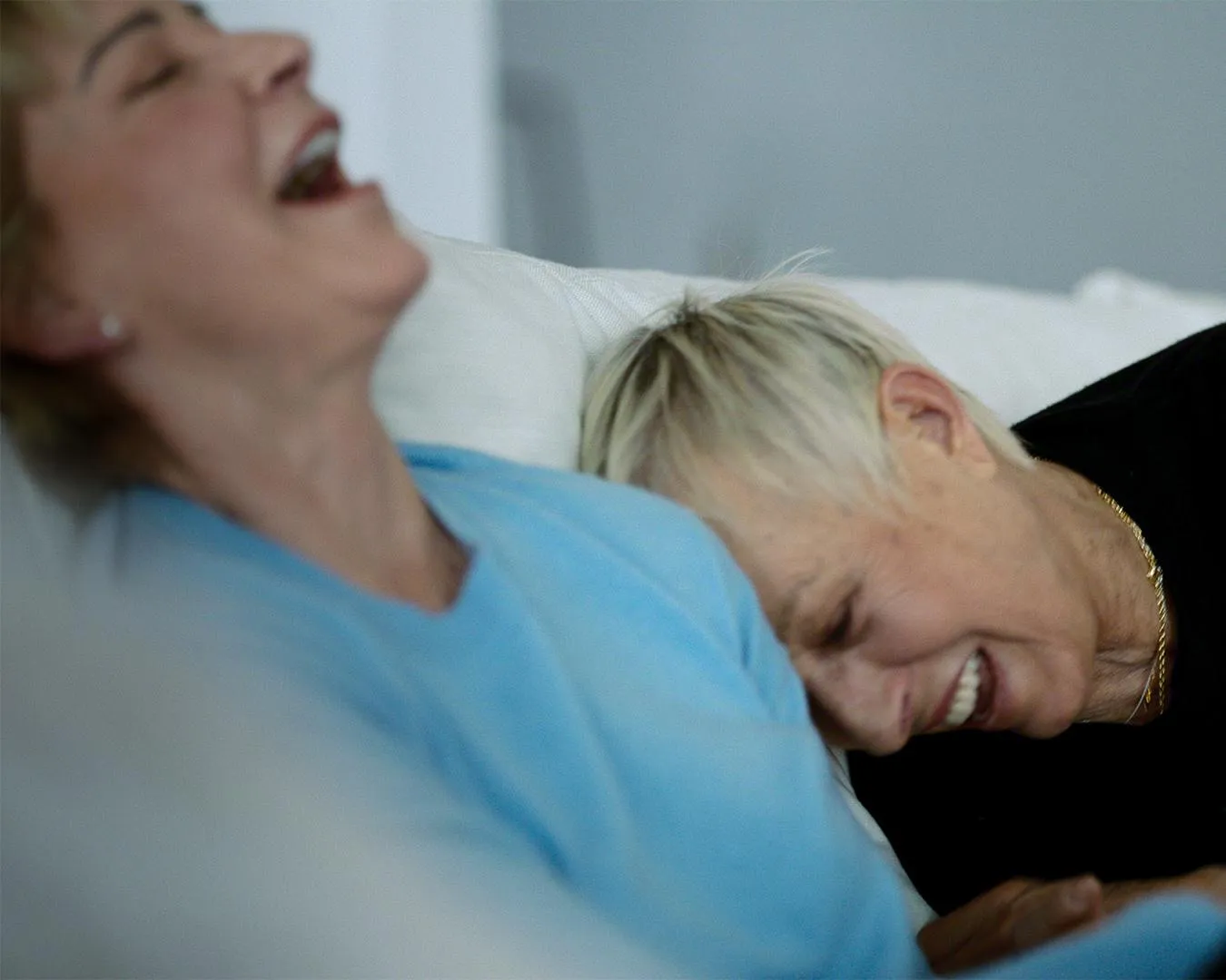 Chris Evert and Martina Navratilova in the new Netflix documentary Chris & Martina: The Final Set.