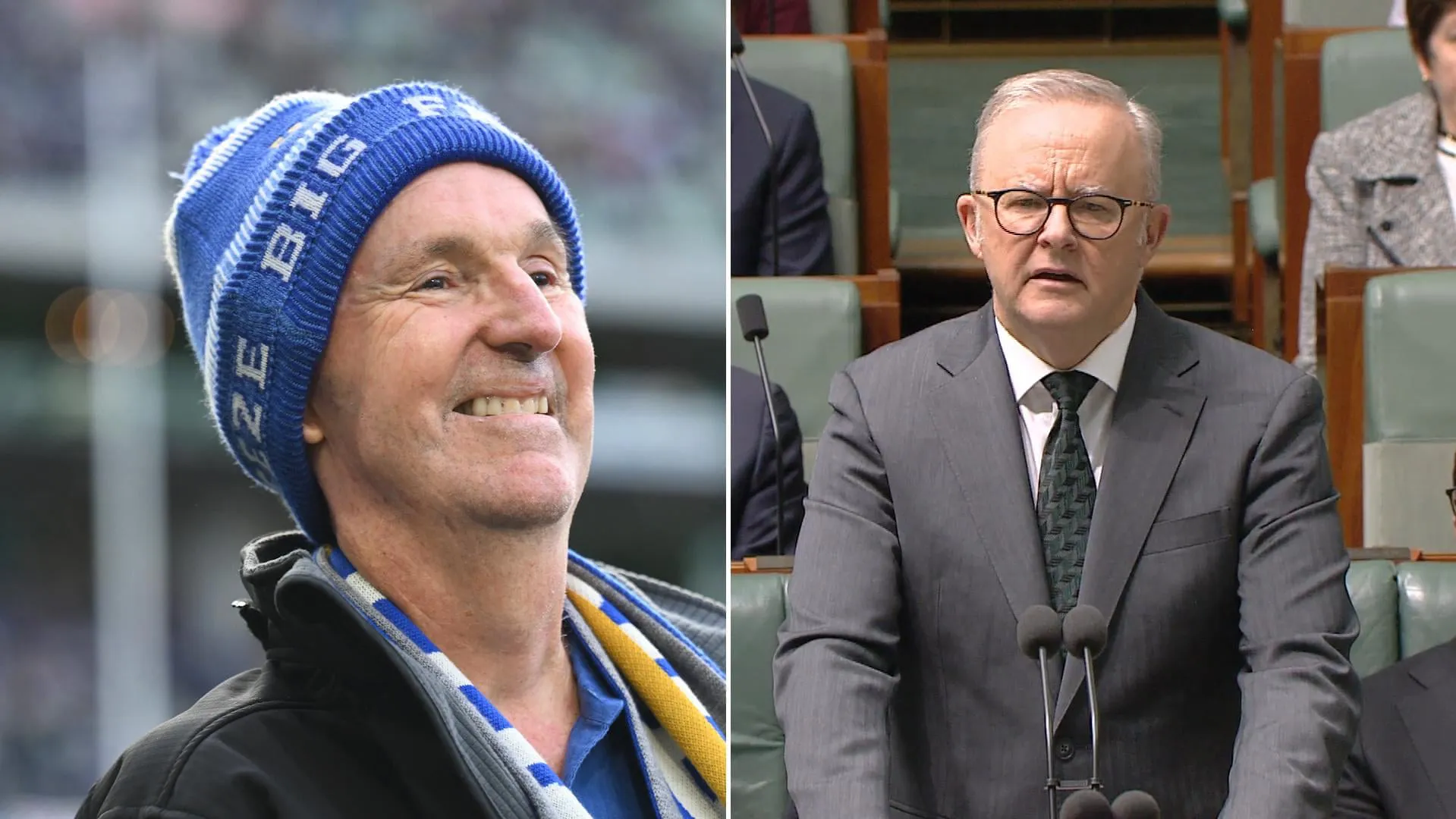 PM moves condolence motion for AFL great and motor neurone disease campaigner Neale Daniher – video