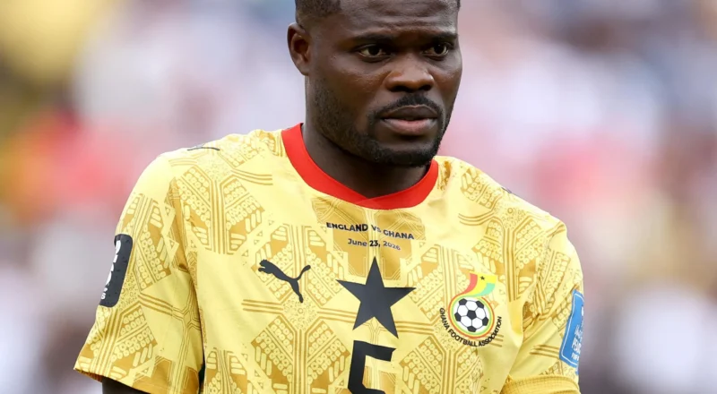 Djed Spence appears to refuse Thomas Partey handshake before England v Ghana