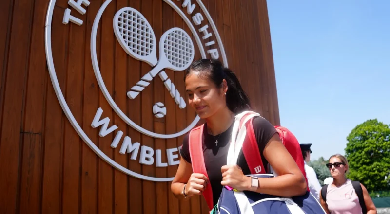 Emma Raducanu faces race to be fit for Wimbledon after missing practice