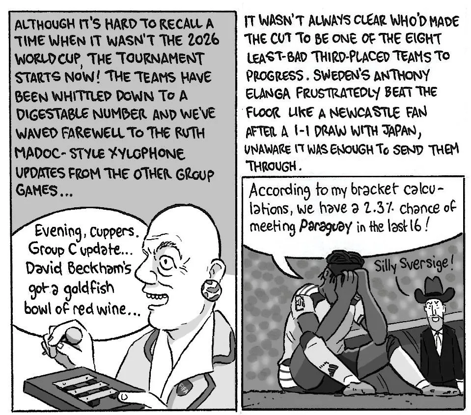 David Squires on ... Germany, the Netherlands and Uruguay making World Cup exits., panel 1