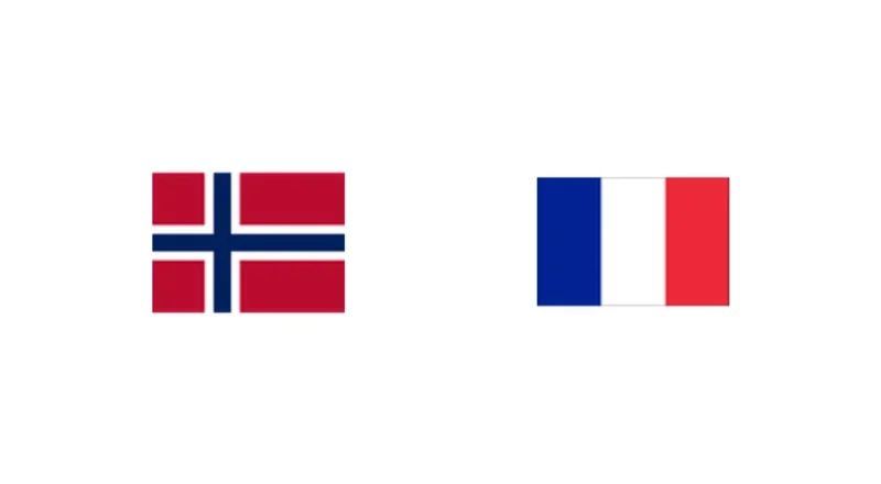 Prediction cover: Norway vs France