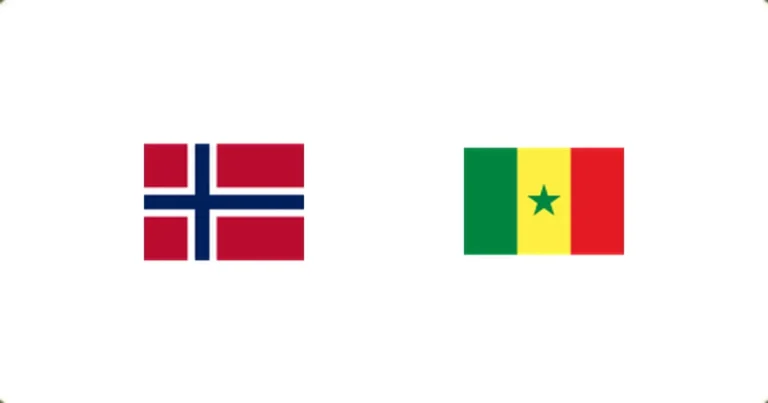 Prediction cover: Norway vs Senegal
