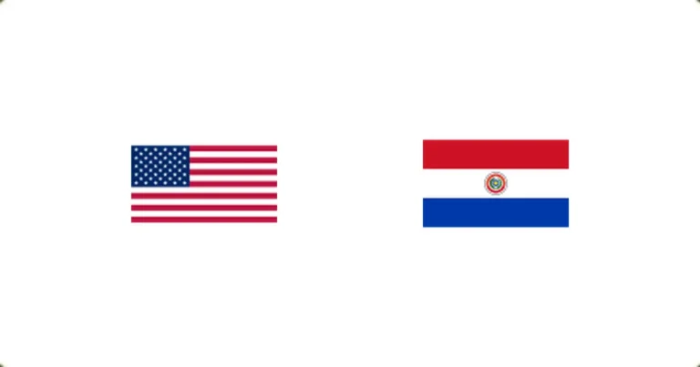 Prediction cover: USA vs Paraguay