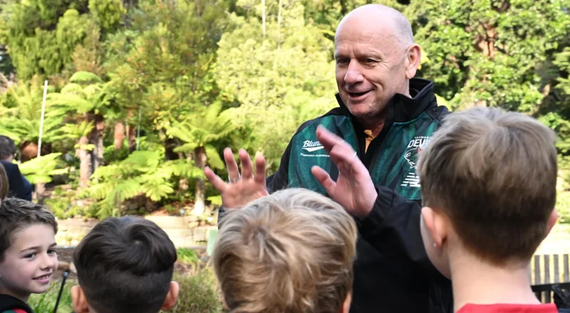 From the Pocket: Ken Hinkley can be the football father and coach Tasmania Devils need