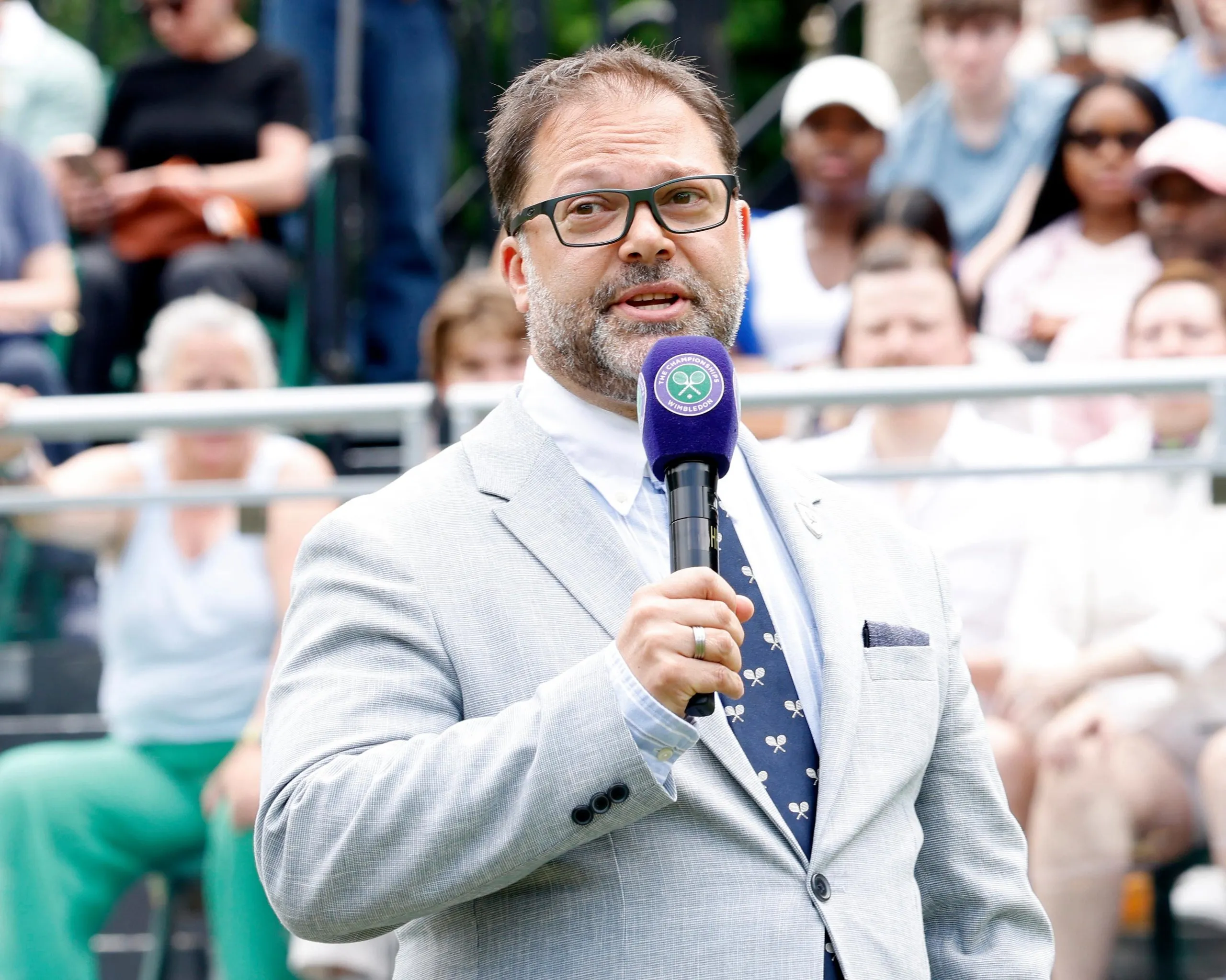 Wimbledon’s director of marketing, Usama Al-Qassab.