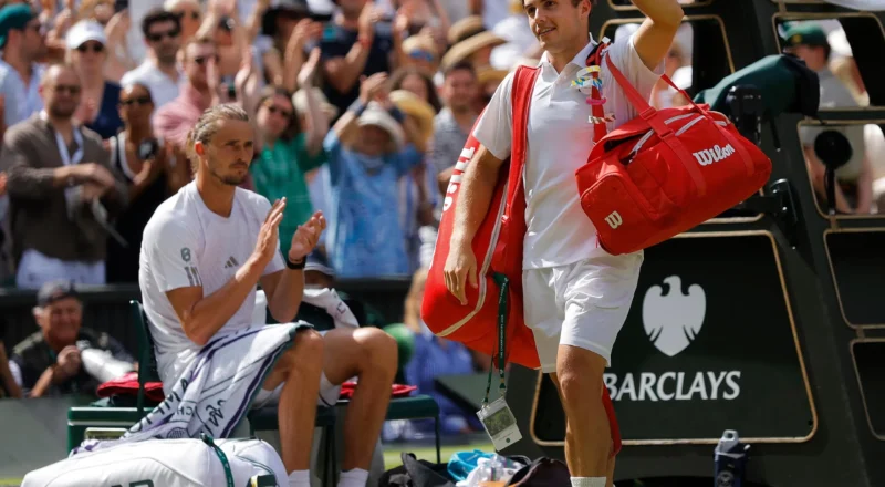 Arthur Fery’s magical run ends with crushing Wimbledon defeat by Alexander Zverev