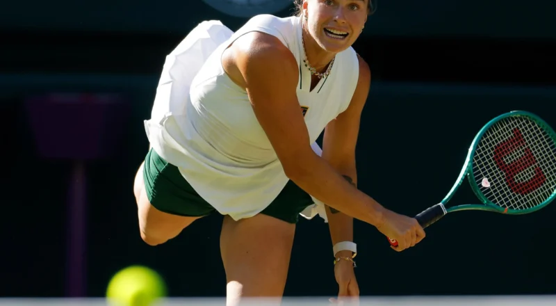 Sabalenka shows off growth on grass to dominate Ostapenko at Wimbledon
