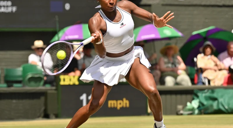 Coco Gauff fights back to sink Jessica Pegula and reach Wimbledon semi-final