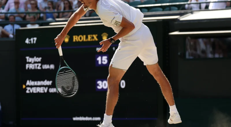 Zverev’s serve blitzes Fritz to set up semi-final with British revelation Fery
