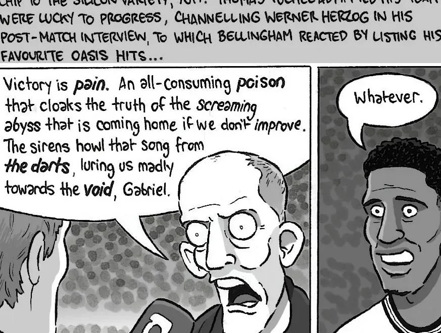 873.jpg David Squires on … England’s high-wire act continuing to the World Cup semis